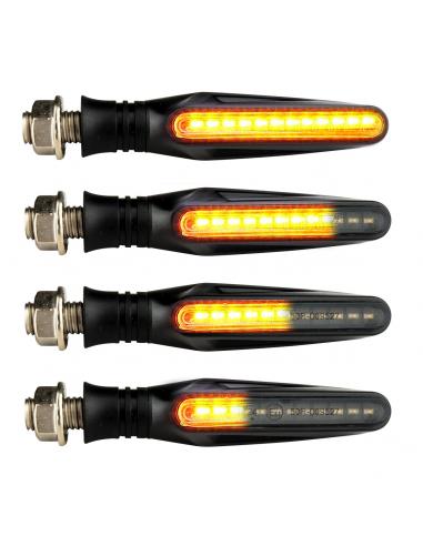 LED SEQUENTIAL TURN SIGNALS FOR MOTORCYCLES HOMOLOGATED