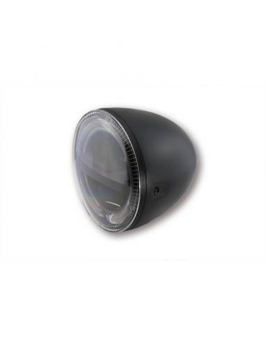 5 3/4" INCH LED HEADLAMP HOMOLOGATED CIRCLE BLACK