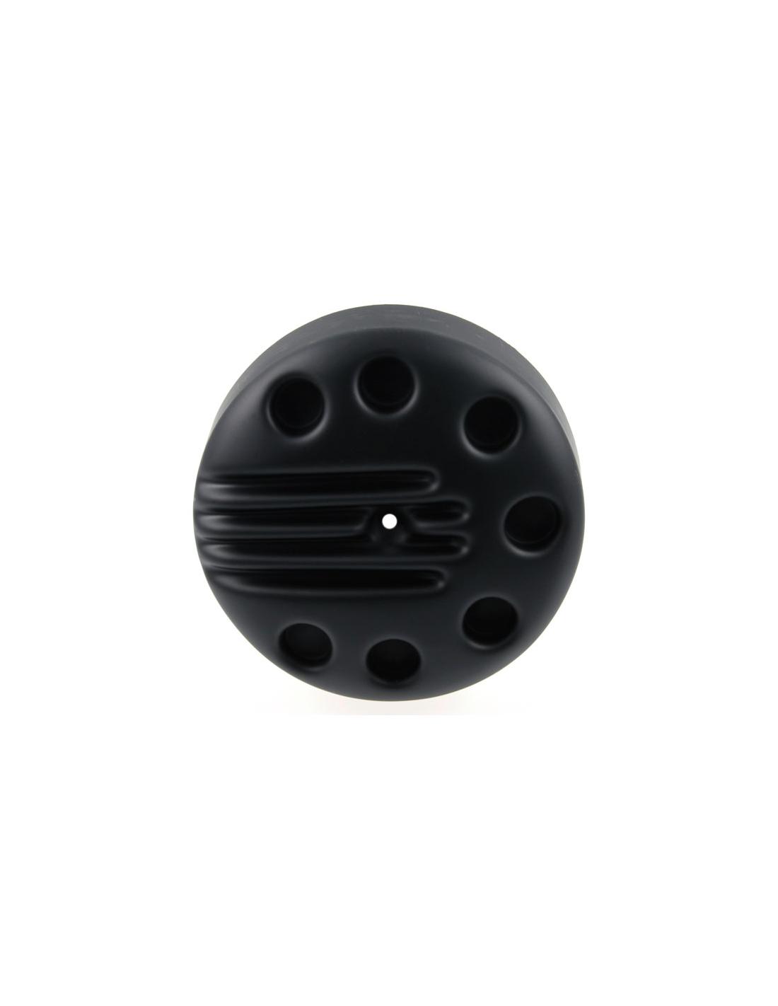 Air Filter Cover Cult Werk Slotted Matte Black Hd Rh Nightster