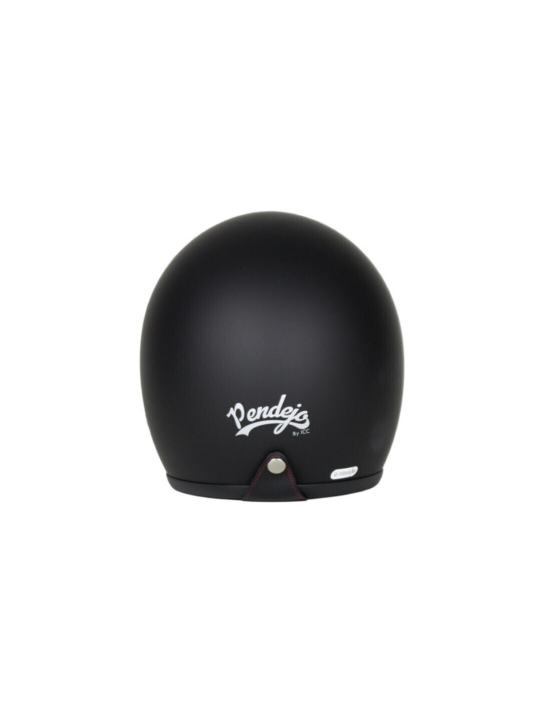 CASCO JET PENDEJO BY IGUANA CUSTOM - NEGRO MATE