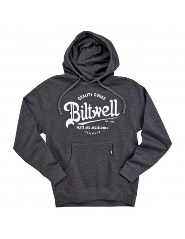 BILTWELL QUALITY GOODS PULLOVER HOODIE BLACK