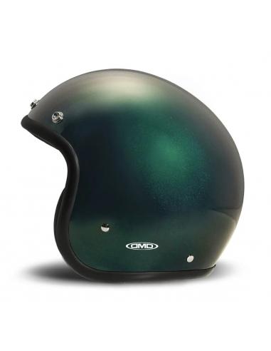 CAPACETE JET DMD RETRO DEEP GREEN