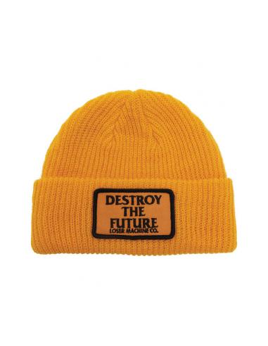 LOSER MACHINE TOKEN BEANIE GOLD